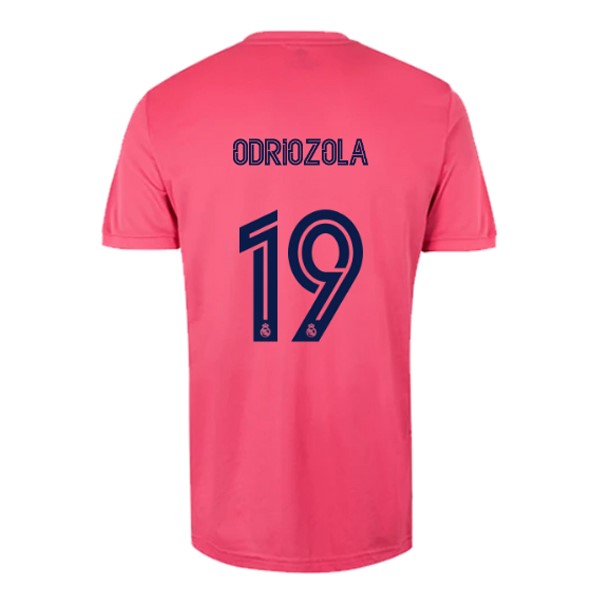 Maglia Real Madrid 2ª NO.19 Odriozola 2020-2021 Rosa